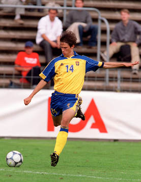 Fotboll, junior EM-kval, Patrik Åkesson, Sverige