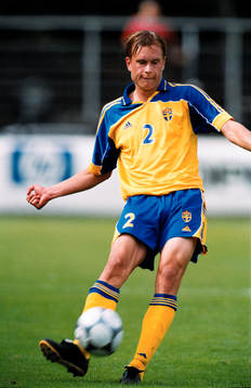 Fotboll, junior EM-kval, Dan Ingvarsson, Sverige
