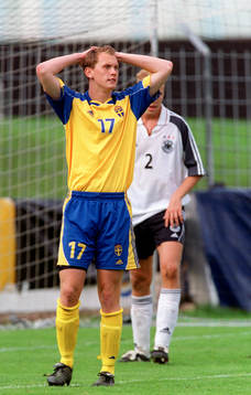 Fotboll, junior EM-kval, Fredrik Lagemyr, Sverige