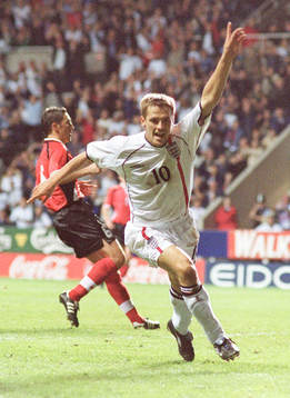 Michael Owen, jubel