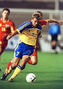 Fotboll, Niclas Alexandersson, Sverige