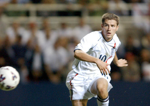Michael Owen, England gör 1-0