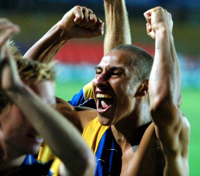 Henrik Larsson, jubel