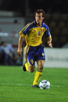 Fredrik Ljungberg, Sverige med bollen