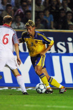 Niclas Alexandersson, Sverige med bollen