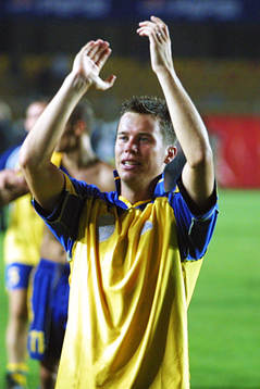 Daniel Andersson, Sverige jublar