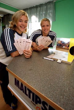 Tina Nordlund och Karolina Westberg