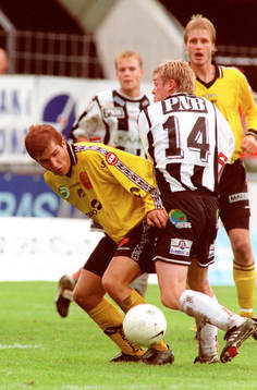 Johan Svensson, Mjällby och Håkan Söderstierna,