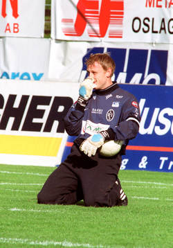 Mats Svensson, målvakt Landskrona