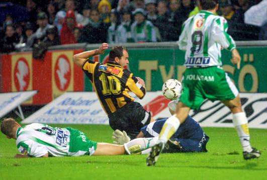 Peter Vougt, Häcken och Jonas Stark, Mikael Hellström och