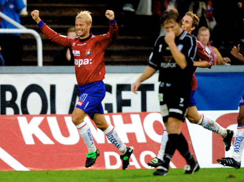 Johan Anegrund, Örgryte jubel och Jens Svensson,