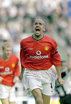 Juan Sebastian Veron, Manchester (Jubel)