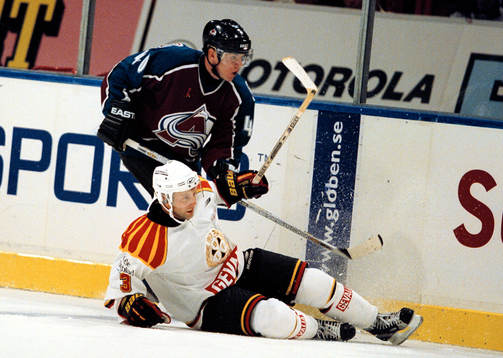 Alex Tanguay, Colorado och Daniel Johansson, Brynäs