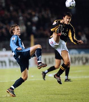 Andreas Johansson, Djurgården och Stefan Ishizaki, AIK