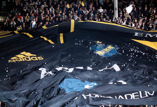 Fotboll, allsvenskan,  AIK, suporter