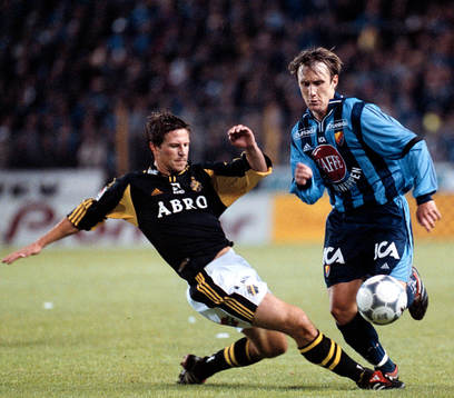 Thomas Lagerlöf, AIK och Andreas Johansson, Djurgården