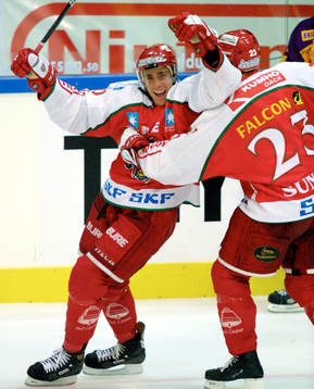 Joel Lundqvist, Frölunda jubel