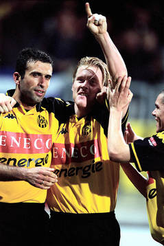Fotboll, holländsk, Anastasiou , Fredrik Berglund och