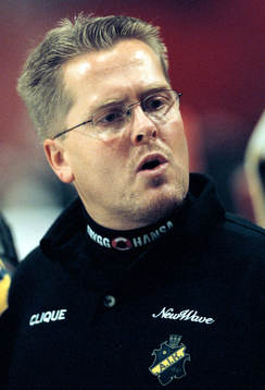 Ishockey, Elitserien. Per Ljusteräng, ass. tränare i AIK