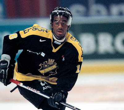 Ishockey, Elitserien. Yared Hagos, AIK