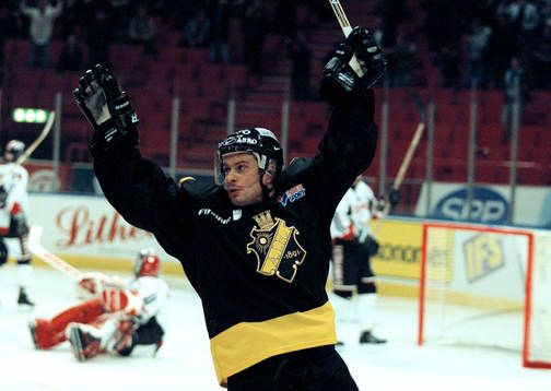 Ishockey, Elitserien, Thomas Sjögren, AIK, jubel