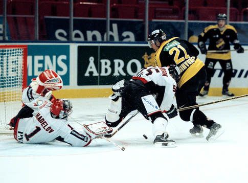Ishockey, Elitserien, AIK - Malmö IF. Malmö föll i