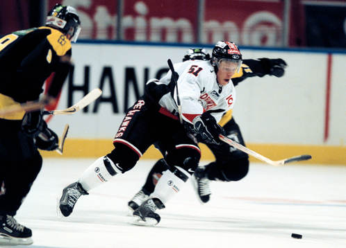 Ishockey, Elitserien, AIK - Malmö IF. Mika Hannula, Malmö