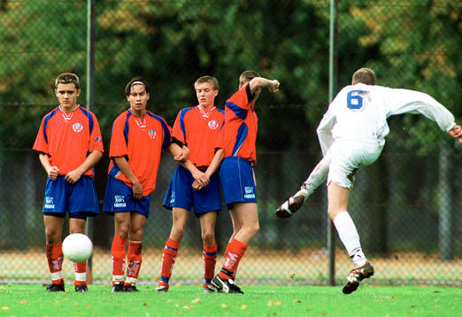 Frispark, match mellan Malmö - Helsingborg,