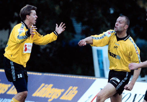 Fotboll, Superettan, Café Opera - Mjällby. Mattias