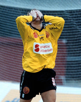 Fotboll, Superettan, Marcus Ringberg , Mjällby, depp