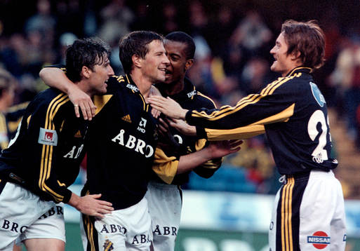 Fotboll, Allsvenskan, AIK - IFK Norrköping. Thomas