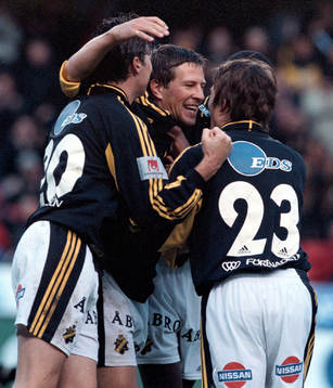 Fotboll, Allsvenskan, AIK - IFK Norrköping. Thomas