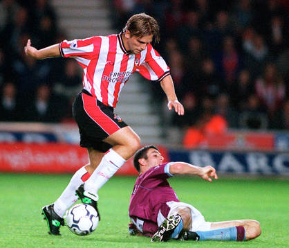 Anders Svensson, Southampton och Mark Delaney, Aston Villa
