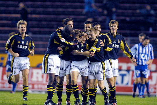 Fotboll, Allsvenskan, AIK - IFK Göteborg. IFK fick bara