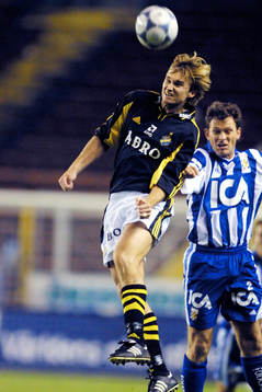 Fotboll Allsvenskan, AIK - IFK Göteborg. Andreas