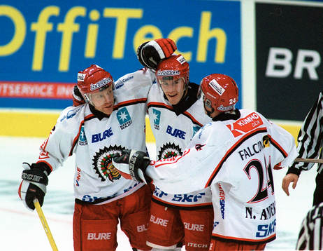 Jonas Johnsson, Jan Axel Alavaara, Frölunda, jubel