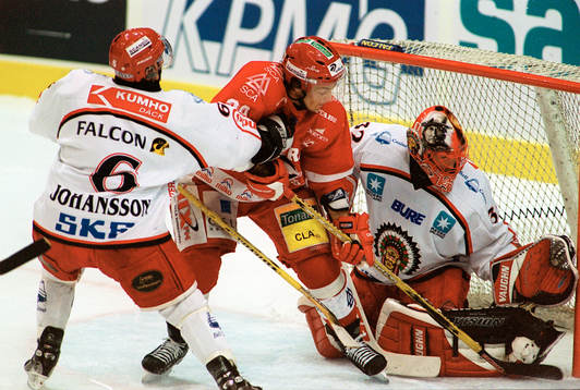 Markus Matthiasson, Timrå och Magnus Johansson och Petter