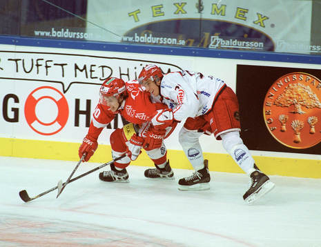 Christian Söderström, Timrå och Joel Lundqvist, frölunda