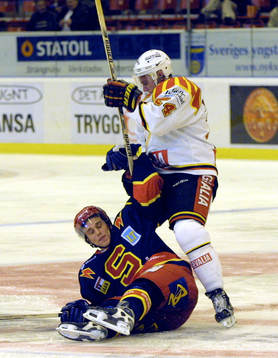 Mattias Carlsson, Södertälje och Daniel Rudslätt, Brynäs