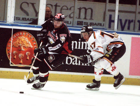 Fredrik Lindquist, Malmö och Jonathan Hedström, Luleå