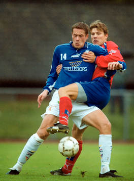 Mika Kottila, Trelleborg och Ola Nilsson, Helsingborg