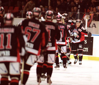 Jesper Mattsson, Redhawks, jubel