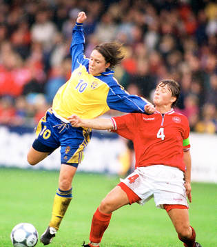 Hanna Ljungberg, Sverige och Lene Terp, Danmark
