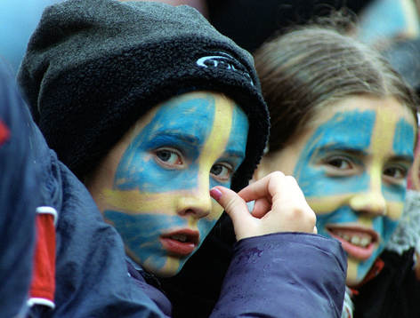 Supporter, knatte, Sverige