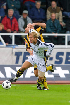 Mikael Göransson, Häcken i ryggen på Martin Åslund, AIK