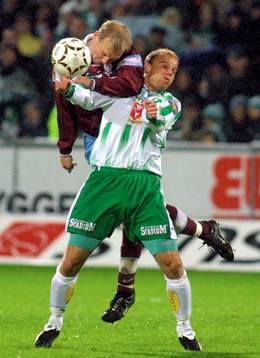 Andreas Hermansson, Hammarby och Jörgen Ohlsson, Malmö