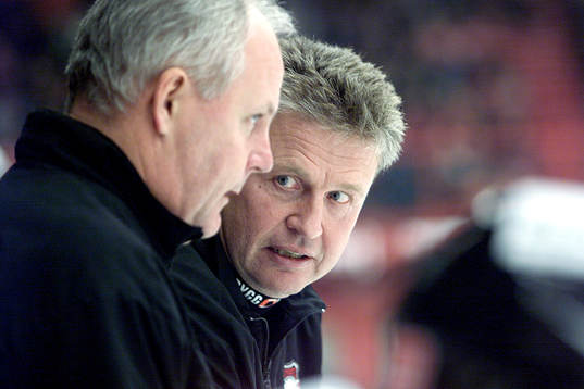 Ishockey, Malmös tränare Per Bäckman och Gunnar Johansson