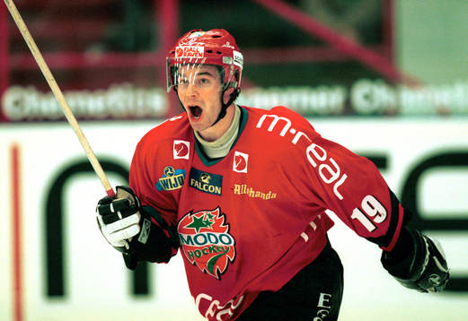 Ishockey, Elitserien, Mikael Pettersson, jubel
