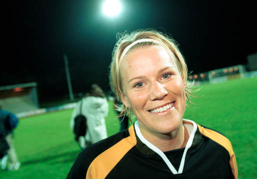 Anna Sjöström, Umeå,glad målskytt