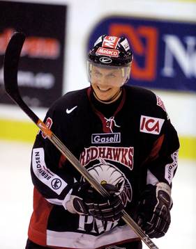 Ishockey, Elitserien, Juha Rihijärvi, Malmö, jubel